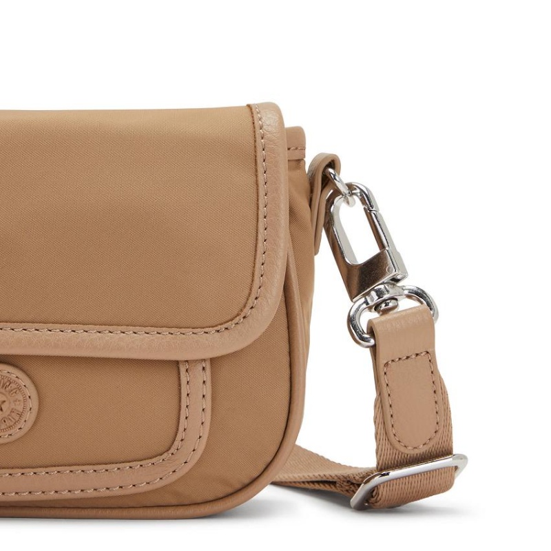 Khaki Kipling Inaki Small Crossbody Bags | UAE-K1617Z