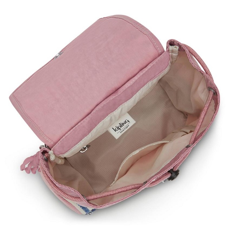 Lavender Pink Kipling Ebba Fashion Backpacks | UAE-K1273S