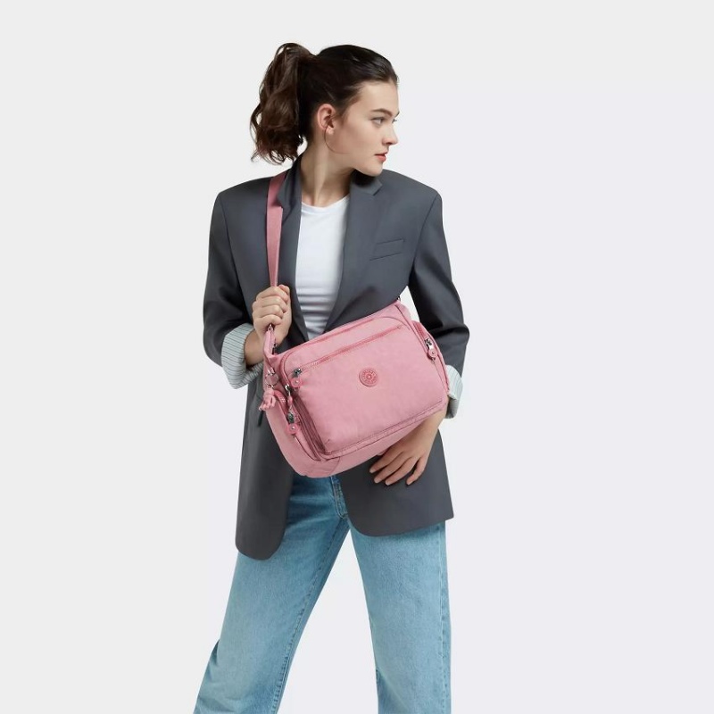 Lavender Pink Kipling Gabbie Crossbody Bags | UAE-K1568D