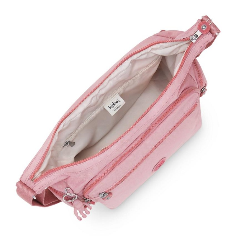 Lavender Pink Kipling Gabbie Shoulder Bags | UAE-K1965K