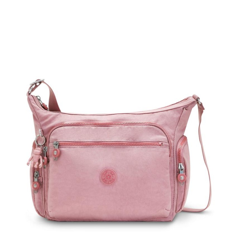 Lavender Pink Kipling Gabbie Shoulder Bags | UAE-K1965K