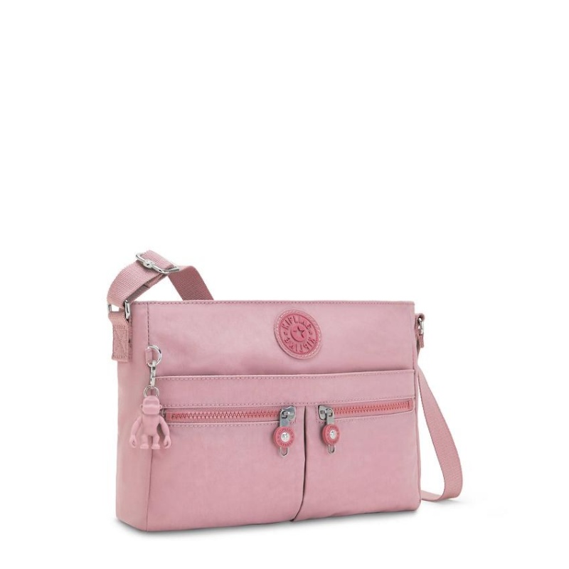 Lavender Pink Kipling New Angie Crossbody Bags | UAE-K1657H