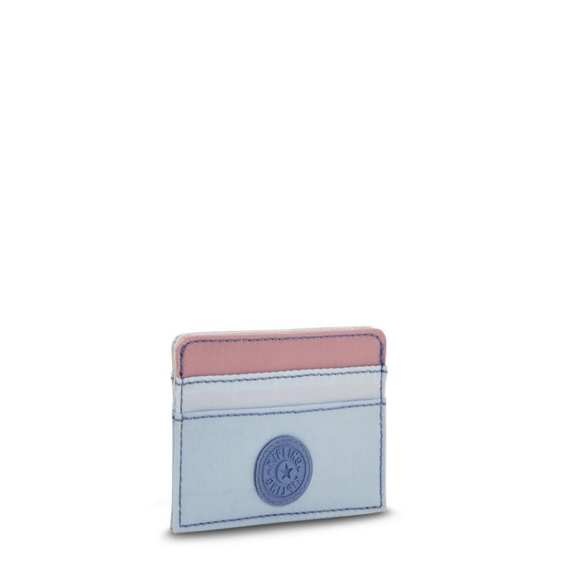 Light Blue Pink Kipling Cardy Wallets | UAE-K1151O