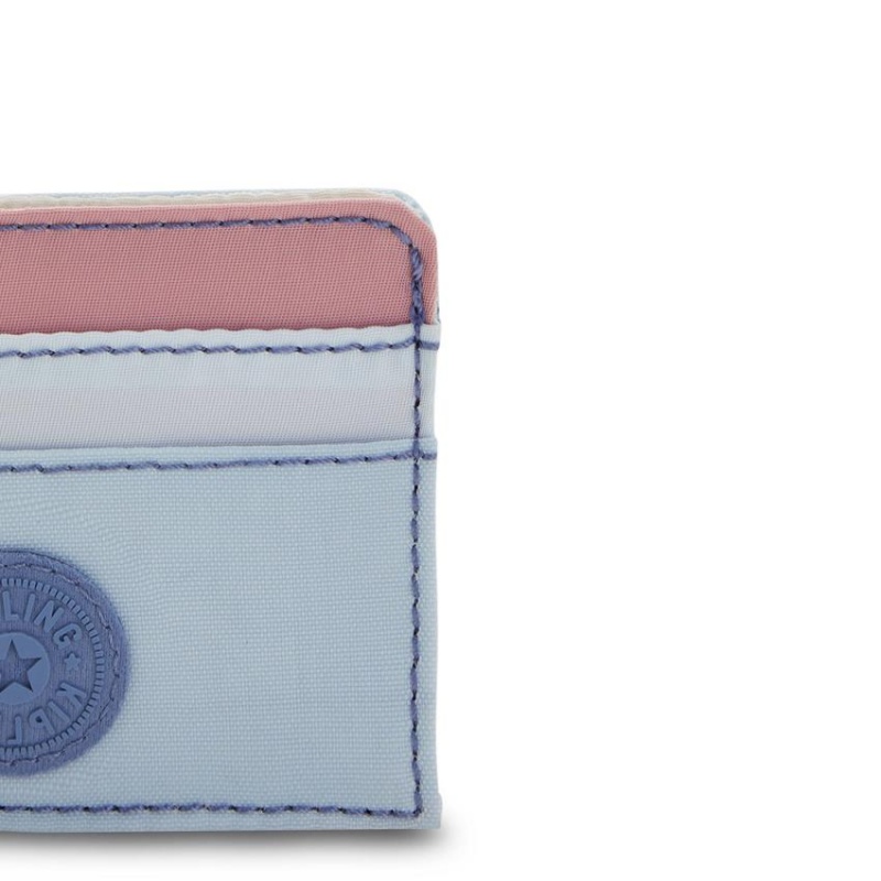 Light Blue Pink Kipling Cardy Wallets | UAE-K1151O