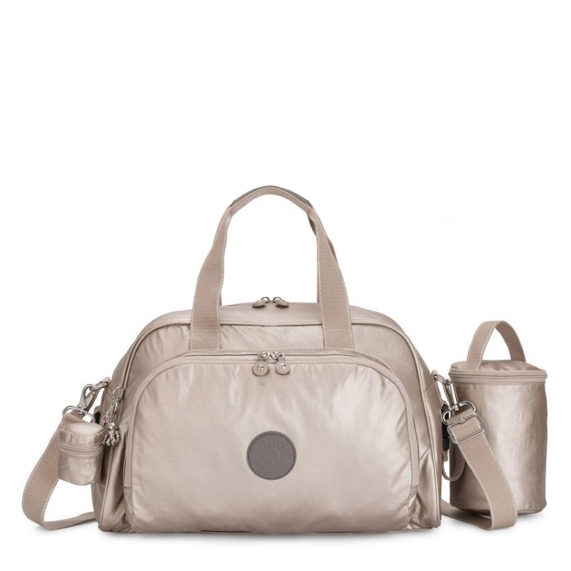 Metal Kipling Camama Metallic Handbags | UAE-K1808Y