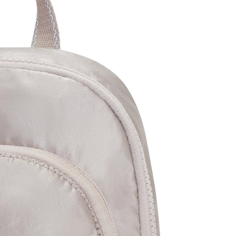 Metal Kipling Curtis Compact Metallic Backpacks | UAE-K1361S