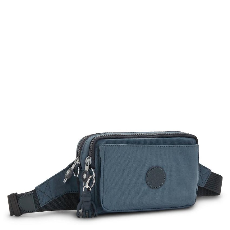 Navy Grey Kipling Abanu Multi Crossbody Bags | UAE-K1474Y