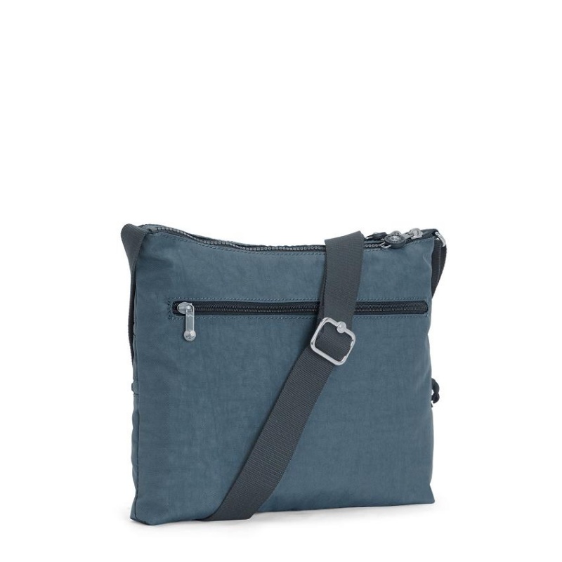 Navy Grey Kipling Alvar Crossbody Bags | UAE-K1488B