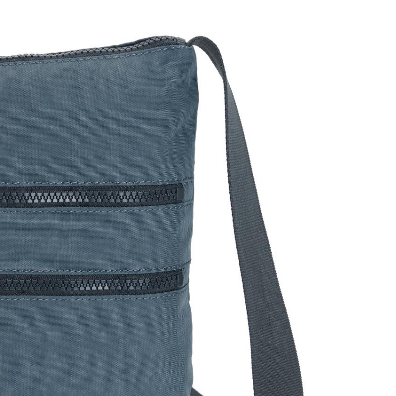 Navy Grey Kipling Alvar Crossbody Bags | UAE-K1488B