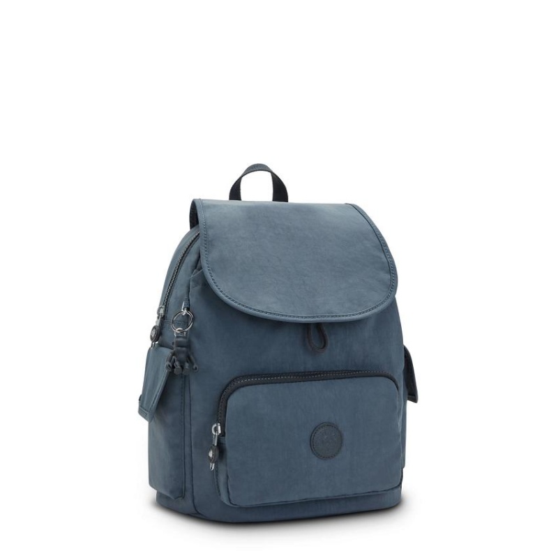 Navy Grey Kipling City Pack Small Fashion Backpacks | UAE-K1222C