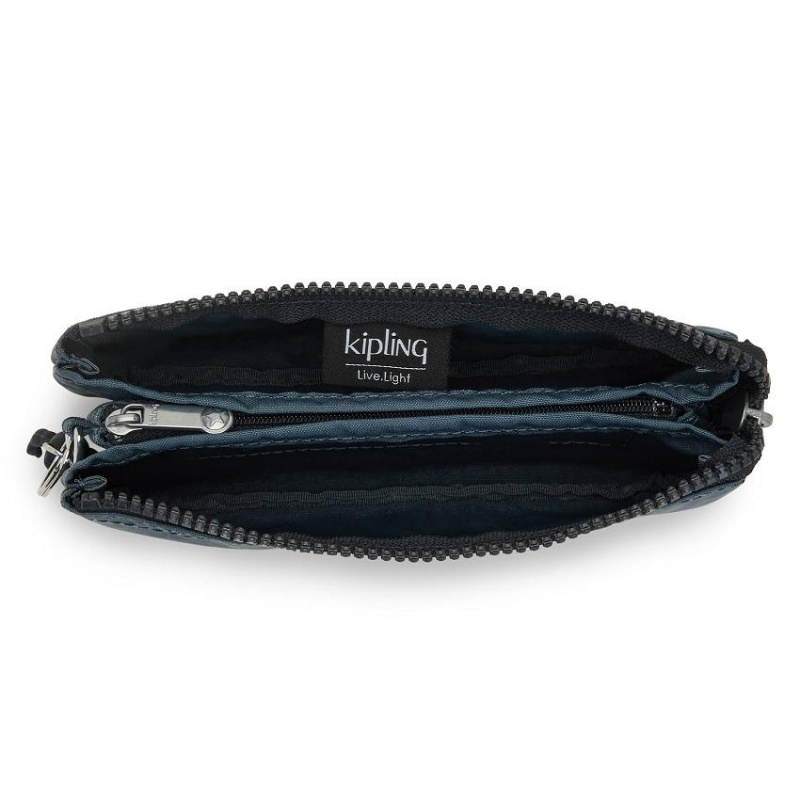 Navy Grey Kipling Creativity Large Makeup Bags | UAE-K1111F