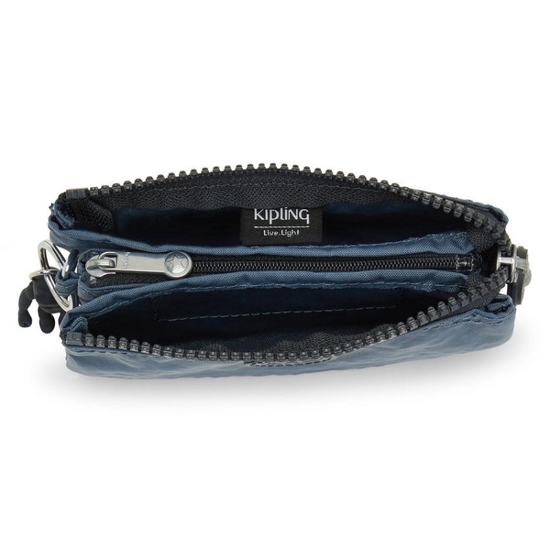 Navy Grey Kipling Creativity Small Makeup Bags | UAE-K1128D