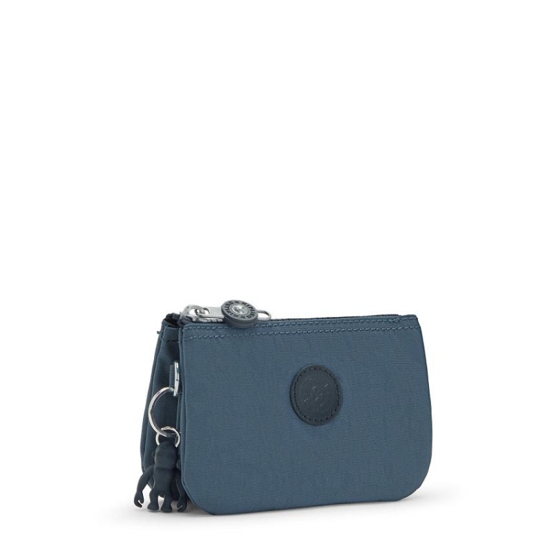 Navy Grey Kipling Creativity Small Wallets | UAE-K1165T