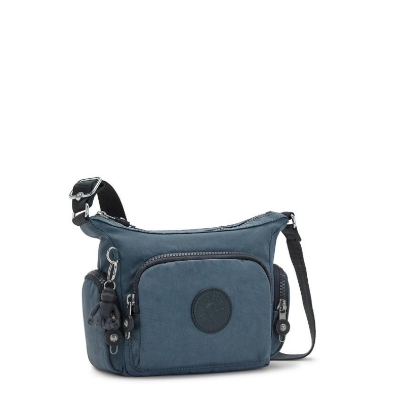 Navy Grey Kipling Gabbie Mini Crossbody Bags | UAE-K1574C