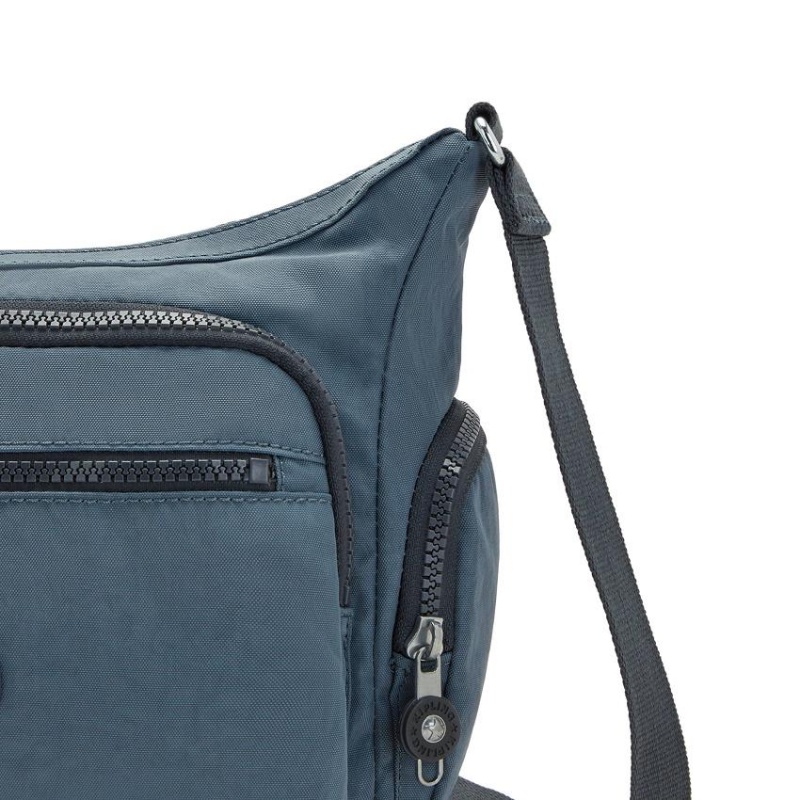 Navy Grey Kipling Gabbie Small Crossbody Bags | UAE-K1590I