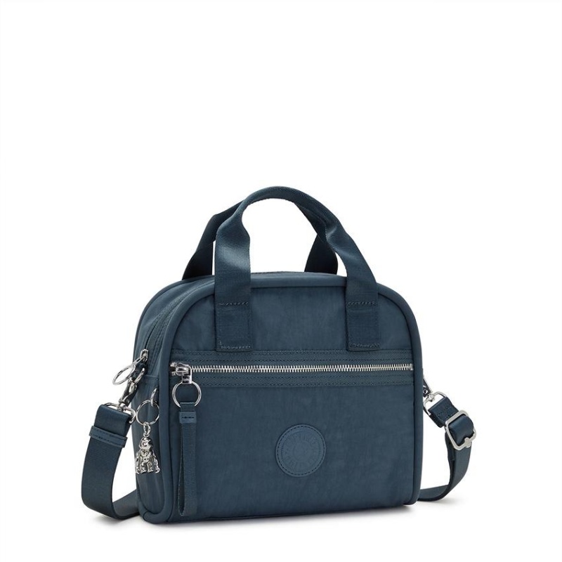 Navy Grey Kipling Hadya Shoulder Bags | UAE-K1972M