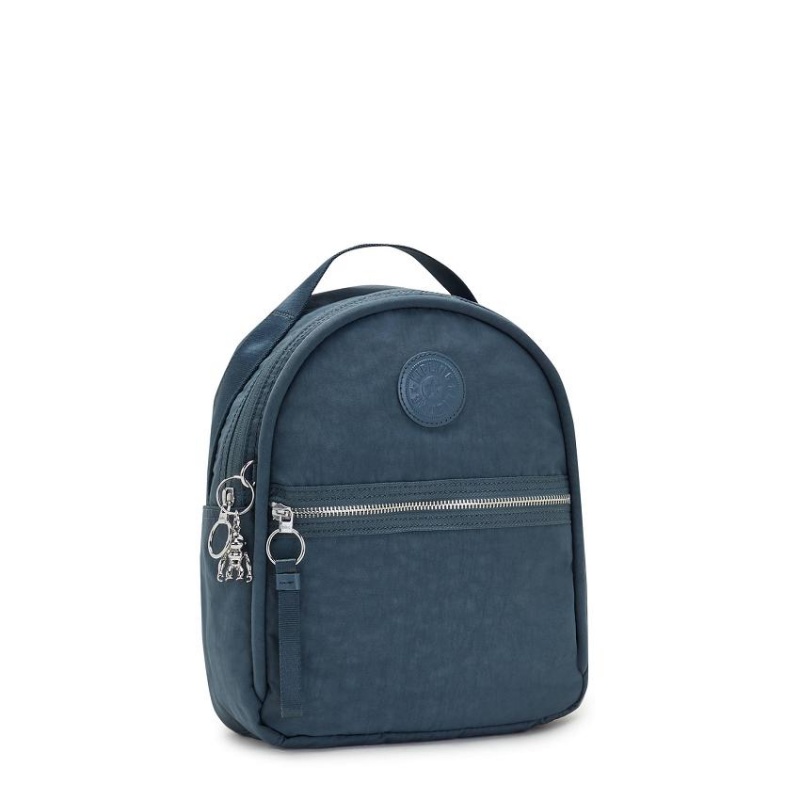 Navy Grey Kipling Kae Fashion Backpacks | UAE-K1283O