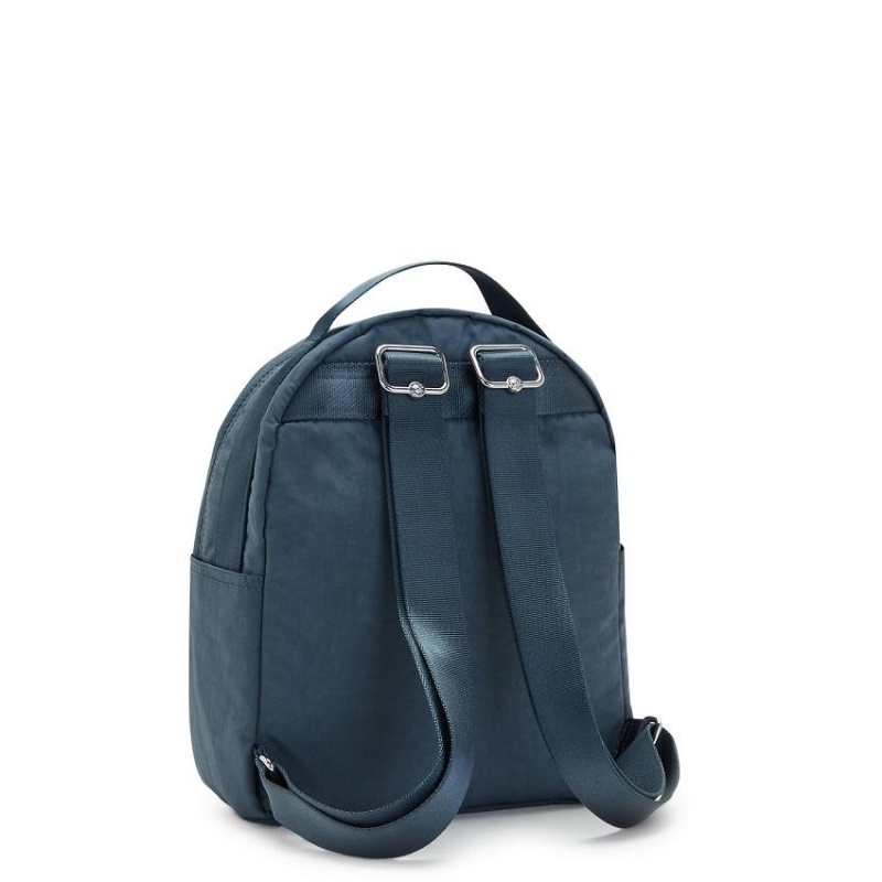 Navy Grey Kipling Kae Travel Backpacks | UAE-K1448M