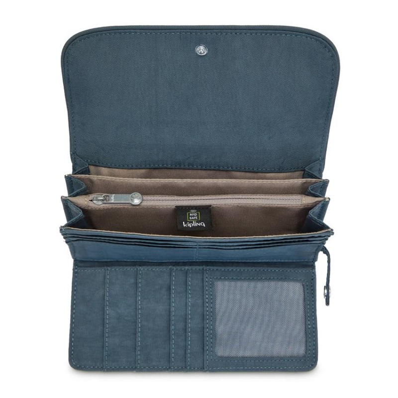 Navy Grey Kipling Money Land Toiletry Bags | UAE-K2072I