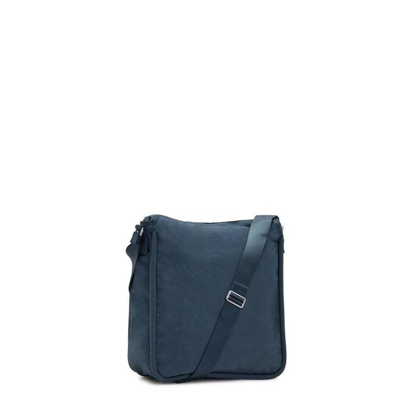 Navy Grey Kipling Oswin Shoulder Bags | UAE-K1982Y