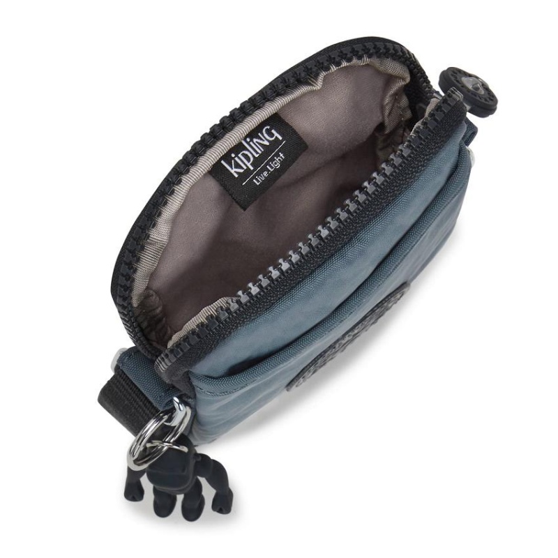 Navy Grey Kipling Tally Crossbody Bags | UAE-K1693T