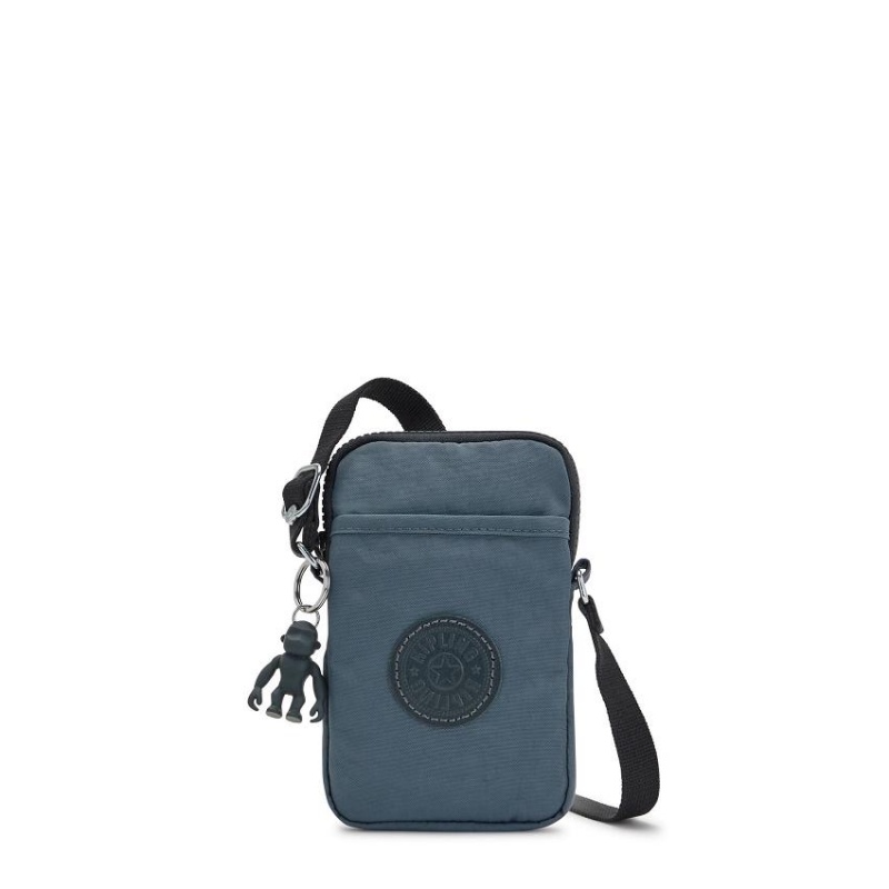 Navy Grey Kipling Tally Crossbody Bags | UAE-K1693T