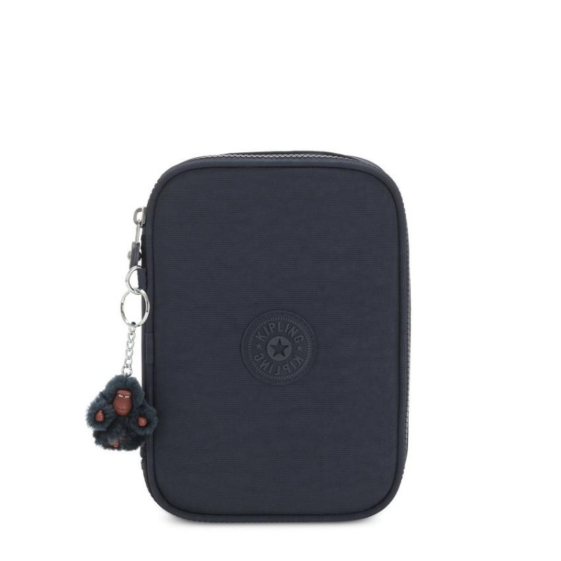 Navy Kipling 100 Pens Makeup Bags | UAE-K1099F