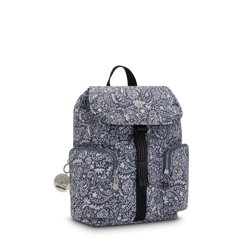 Navy Kipling Anto Travel Backpacks | UAE-K1381Q