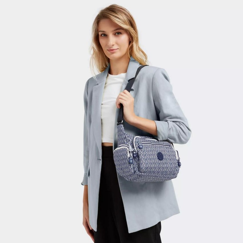 Navy Kipling Gabbie Small Crossbody Bags | UAE-K1585E