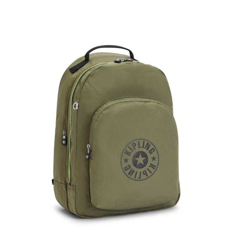 Olive Kipling Curtis Extra Large Laptop Backpacks | UAE-K1323T