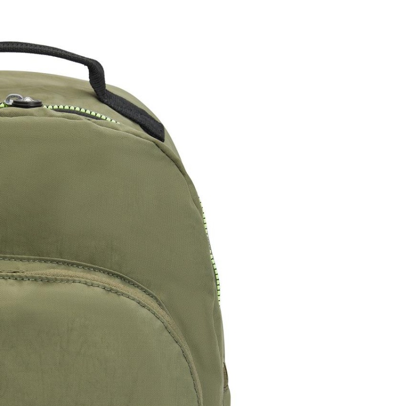 Olive Kipling Curtis Extra Large Laptop Backpacks | UAE-K1323T