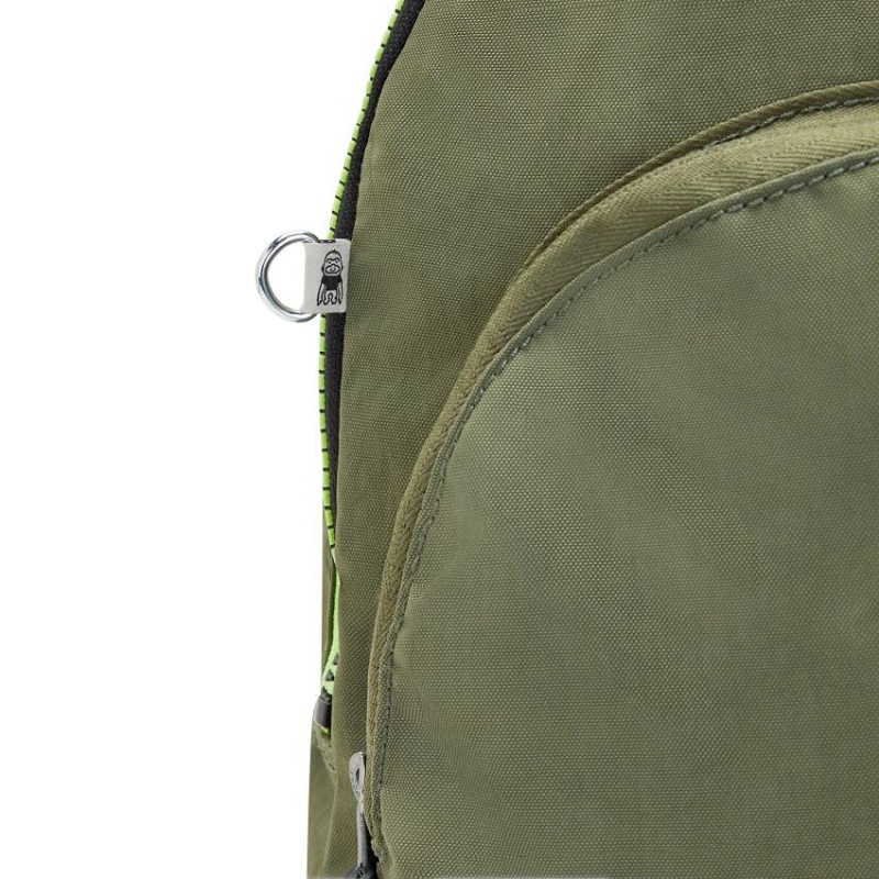 Olive Kipling Curtis Large Travel Backpacks | UAE-K1420G