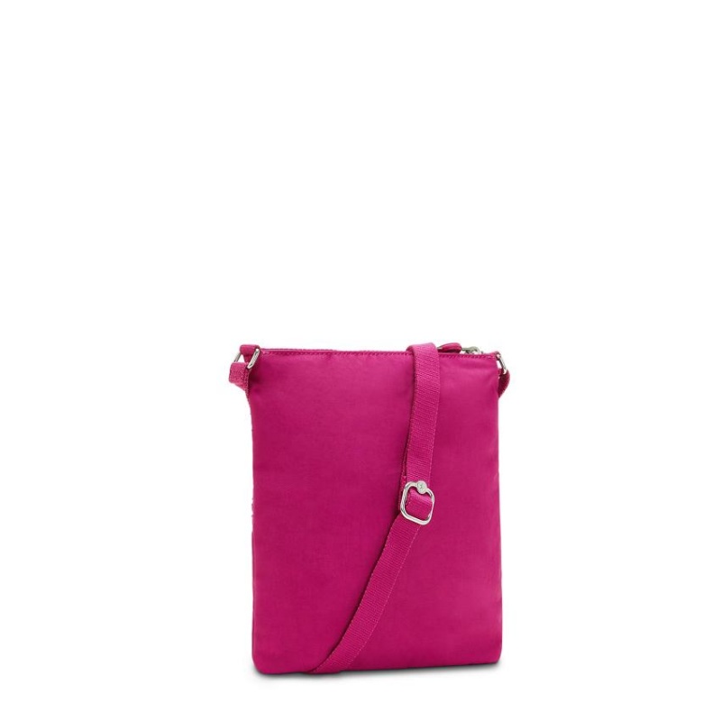 Pink Fuchsia Kipling Keiko Crossbody Bags | UAE-K1642F