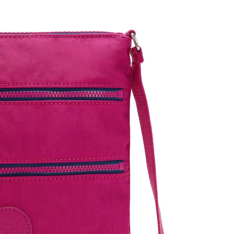 Pink Fuchsia Kipling Keiko Crossbody Bags | UAE-K1642F