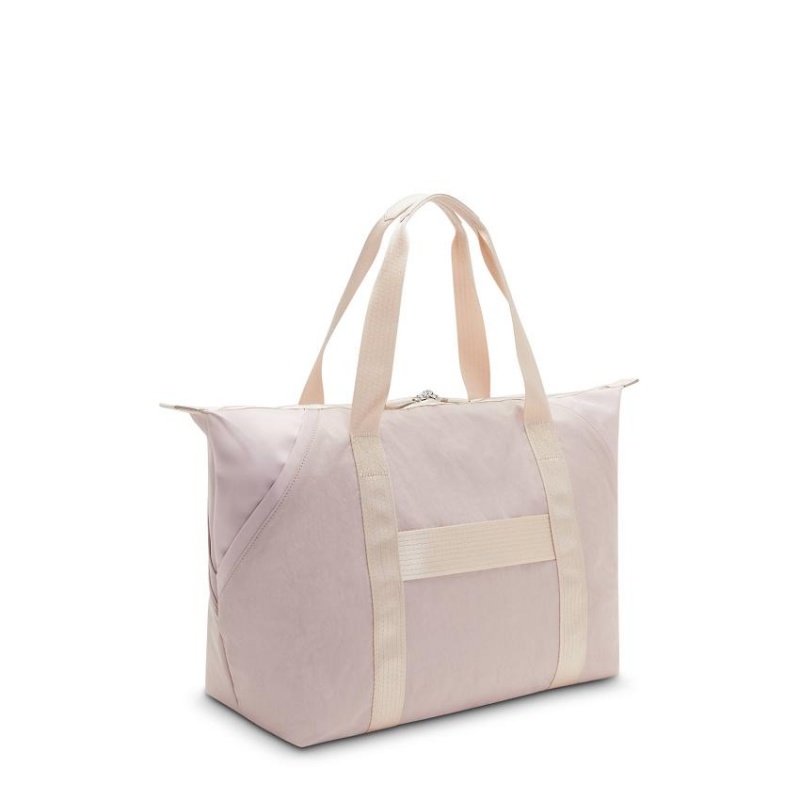 Pink Kipling Art Medium Tote Bags | UAE-K1745H