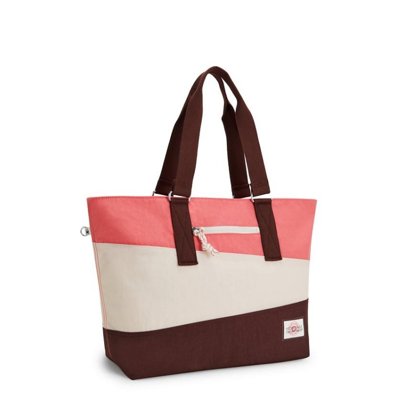 Pink Kipling Jodi M Tote Bags | UAE-K1773G