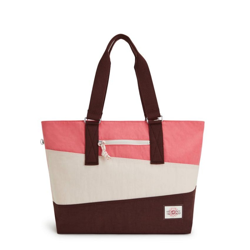 Pink Kipling Jodi M Tote Bags | UAE-K1773G