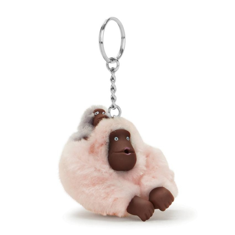 Pink Kipling Mom And Baby Keychains | UAE-K1020P