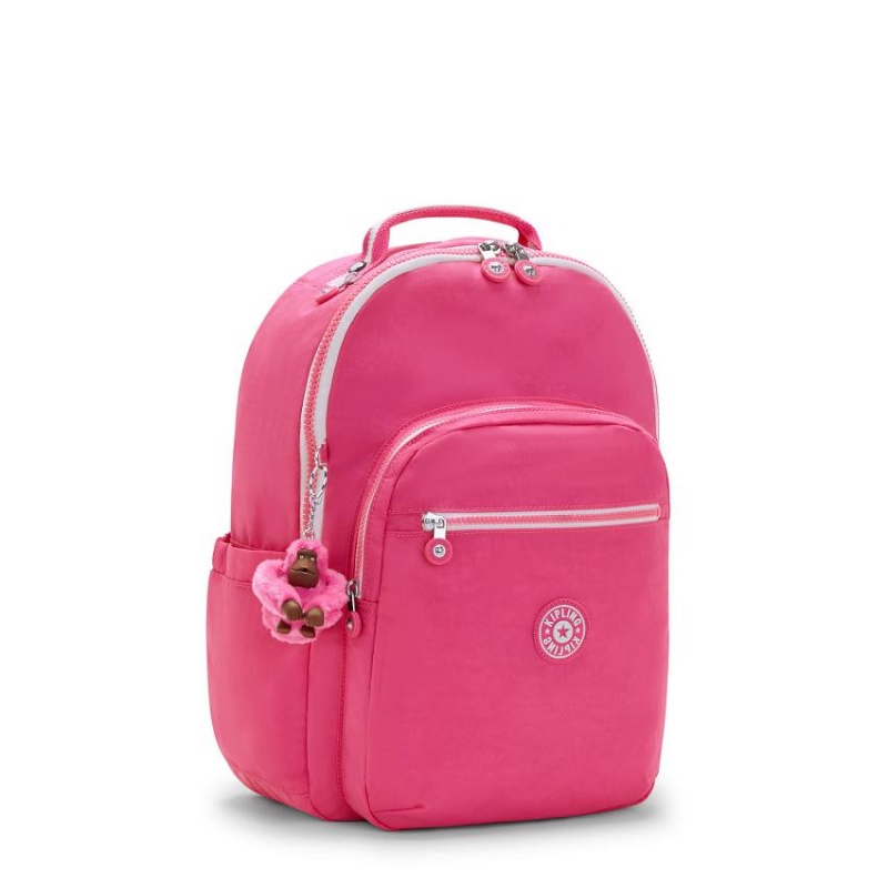 Pink Kipling Seoul Large Backpacks | UAE-K2188C