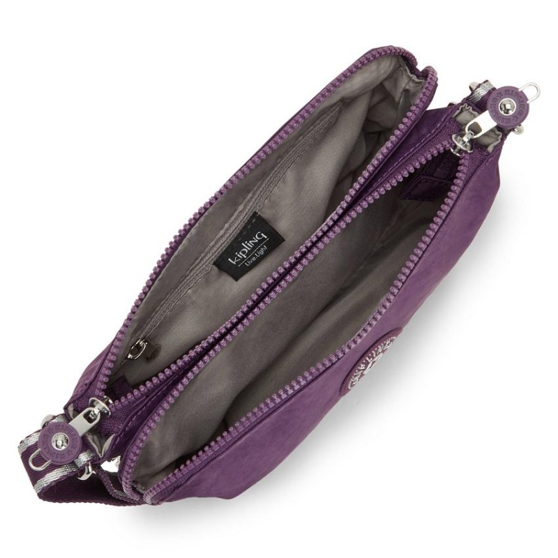 Purple Kipling Boyd Crossbody Bags | UAE-K1525H