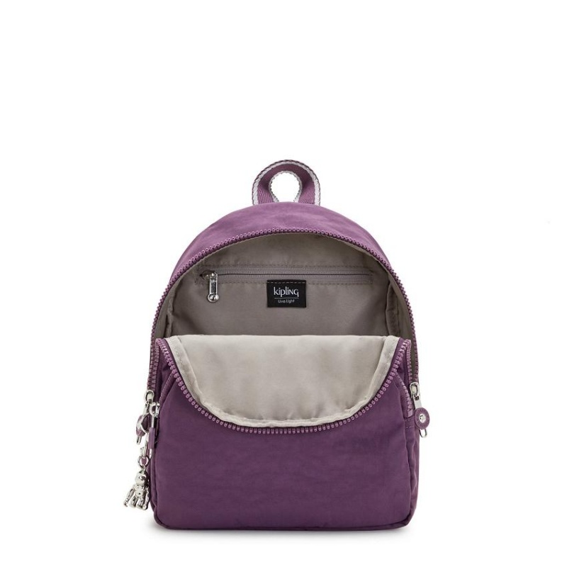 Purple Kipling Paola Fashion Backpacks | UAE-K1300I