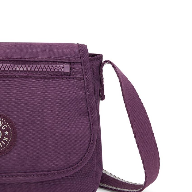 Purple Kipling Sabian Crossbody Bags | UAE-K1690W