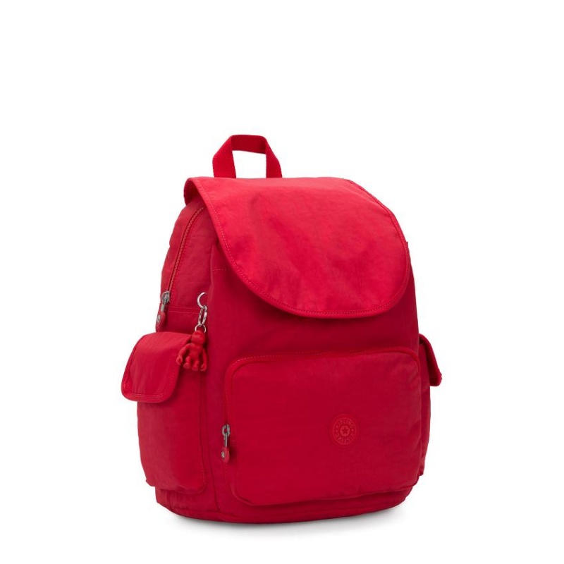 Red Kipling City Pack Fashion Backpacks | UAE-K1202F