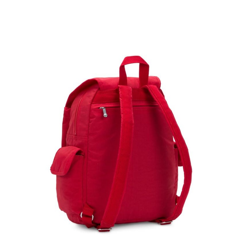 Red Kipling City Pack Fashion Backpacks | UAE-K1202F