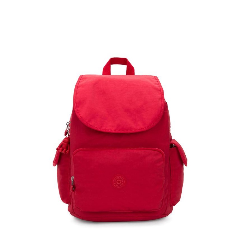 Red Kipling City Pack Fashion Backpacks | UAE-K1202F