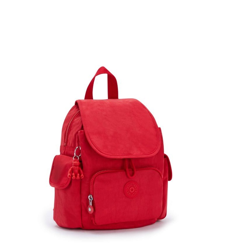 Red Kipling City Pack Mini Fashion Backpacks | UAE-K1214A