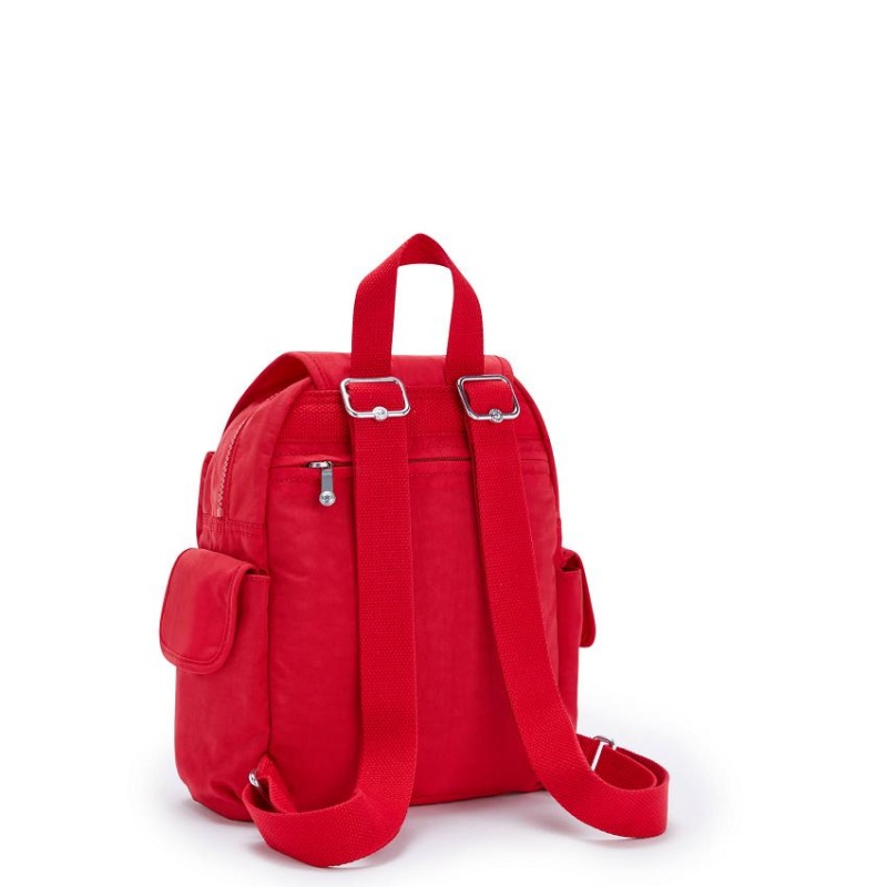 Red Kipling City Pack Mini Fashion Backpacks | UAE-K1214A