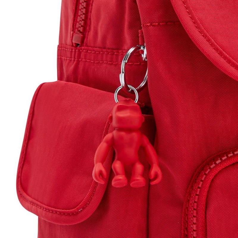 Red Kipling City Pack Mini Fashion Backpacks | UAE-K1214A