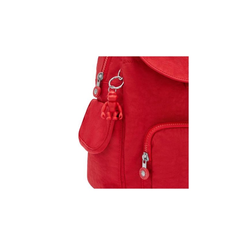 Red Kipling City Pack Small Fashion Backpacks | UAE-K1227N