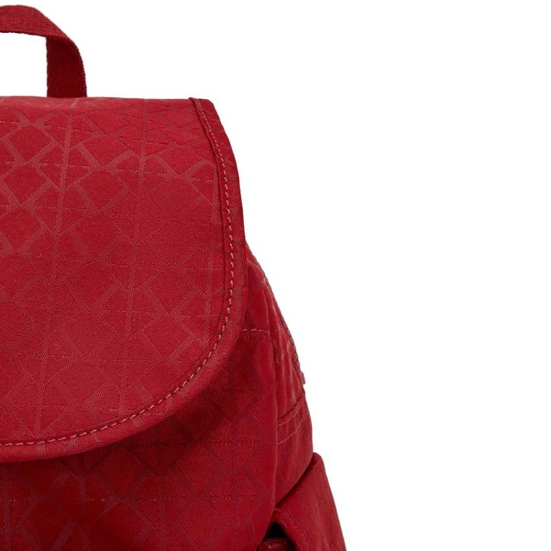 Red Kipling City Pack Small Fashion Backpacks | UAE-K1236Y